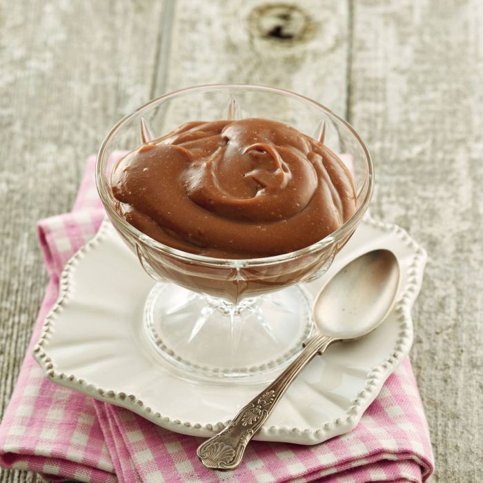 Pur&eacute;ed Chocolate Orange Sponge with Custard