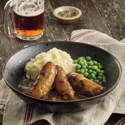 Sausages & Mash Big Eat