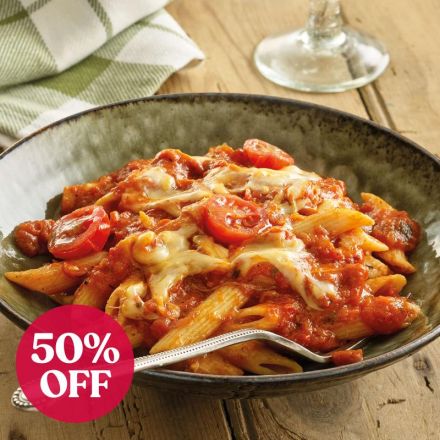 Tomato and Mozzarella Pasta