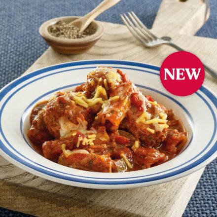 Mini Pork Meatballs in a Tomato Sauce