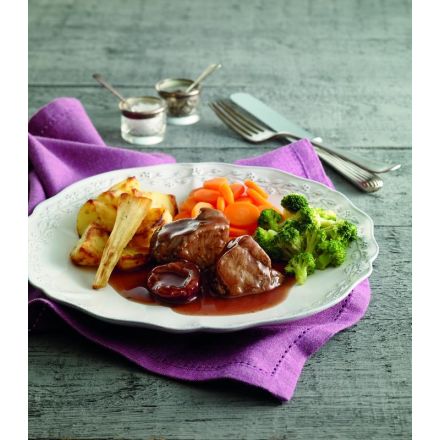 Pork with a Port & Plum Sauce