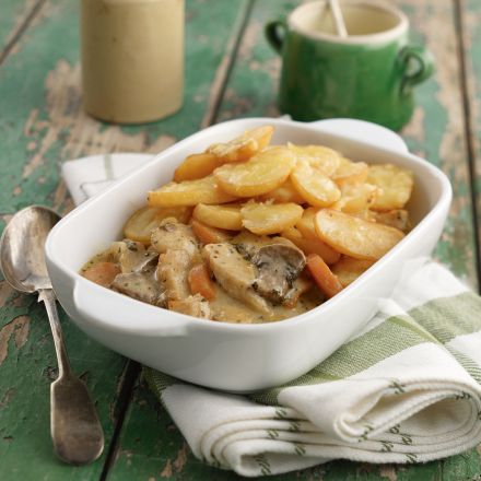 Chicken & Cider Hotpot