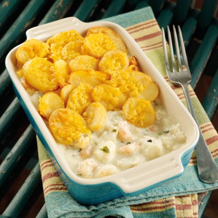 Fish & Potato Gratin
