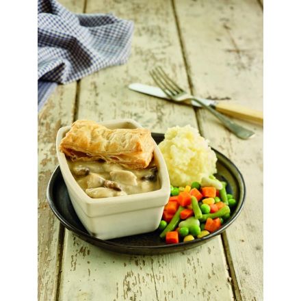 Mini Chicken & Mushroom Pie