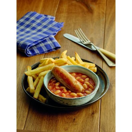 Mini Sausage&#44; Chips & Beans