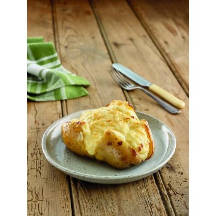 Cheddar Cheese Loaded Jacket Potato