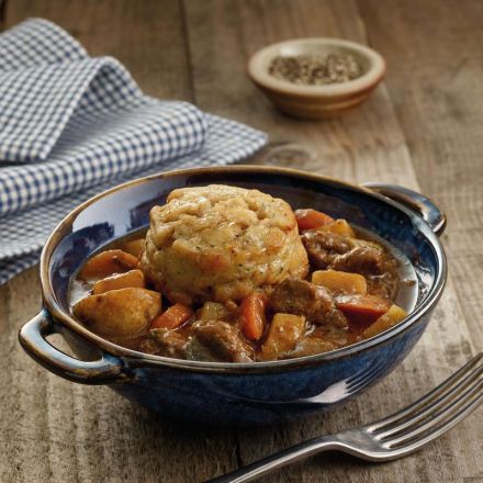 Mini Beef Casserole with Herb Dumpling