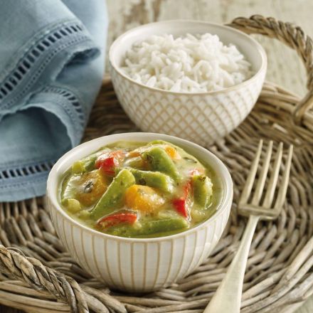 Mini Thai-Style Green Vegetable Curry