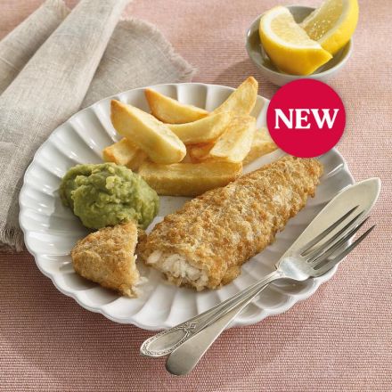 Mini Battered Fish & Chips