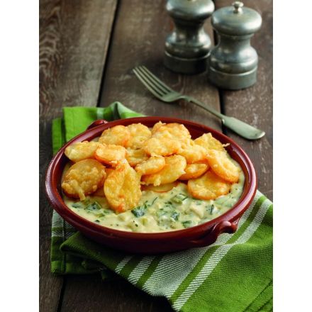 Creamy Leek & Potato Bake