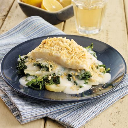 Smoked Haddock Florentine