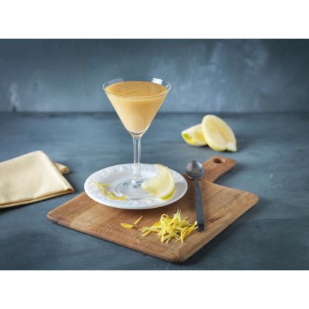 Pur&#233;ed Lemon Sponge & Custard