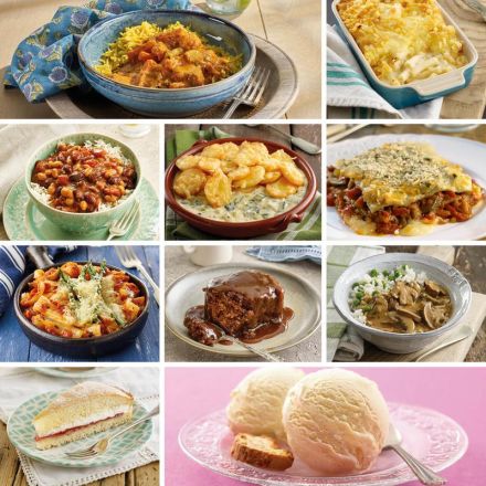 Vegetarian Pack - Mains & Desserts