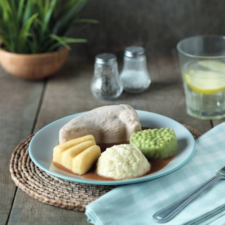 Pur&#233;ed Hearty Chicken Casserole